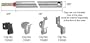 29" Standard Duty Window Balances Red Bushing (must be ordered with one of four clips)