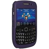 Amzer Rubberized Snap On Hard Case for BlackBerry Curve 8520 (Purple)