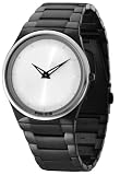 41Lh3XzVFML. SL160  Cheap Police Mens PL 12744JSBS/04M Horizon Silver Dial Black IP Steel Bracelet Watch Sale