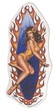 Surfer Girl Review Mirror Ornament