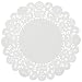 Brooklace LA905-2M 5" Round White Bond Lace Doily (Case of 2,000)