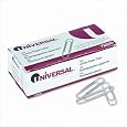 Smooth Paper Clips, Wire, Jumbo, Silver, 100/Box, 10 Boxes/Pack