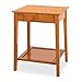 Winsome Solid Wood Printer Stand , End Table in Honey
