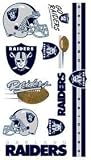 Sporting Goods : Oakland Raiders Temporary Tattoos Set (Set of 6 Sheets)