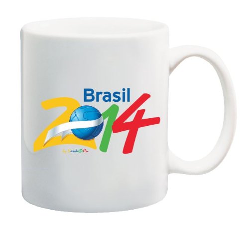 FIFA World Cup Brasil 2014 Logo Coffee Mug Promotional Souvenir