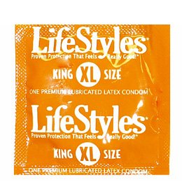 LifeStyles Large (King Size XL) Condoms 50 Pack