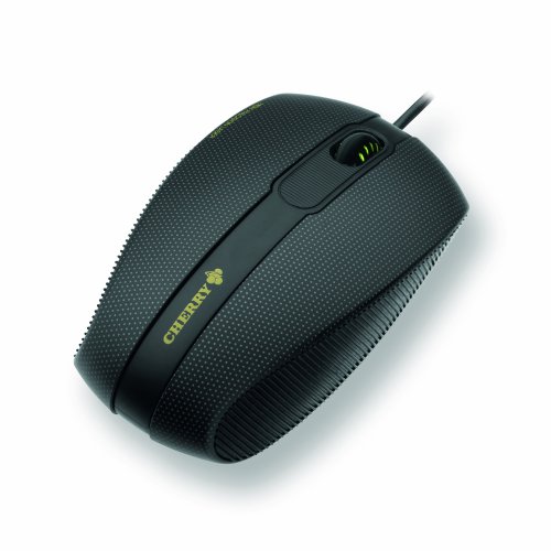 Cherry Tolero Laser Maus schnurgebunden schwarz