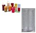 Carlisle Pebble Optic Drinkware Tumblers, 16 ounce, Clear Color (One Dozen Dishwasher Safe Break Resistant SAN Plastic Drinking Glasses)