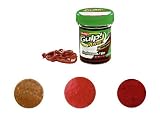 Berkley Gulp! Alive! 1" Angle Worm (Jarred) Color: Red Wiggler (RDW)