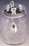 Review Jaf Gifts  / CRYSTAL JAR WITH SPOON - DIAMOND AND WEDGE CUT CRYSTAL JAR WITH SILVER SPOON