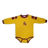 NCAA Arizona State Sun Devils Baby / Infant One-Piece Bodysuit / Romper / Onesie with Embroidered Logo - Yellow
