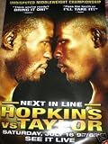 BERNARD HOPKINS VS JERMAIN TAYLOR 1 BOXING POSTER (BOXING)