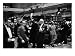 Stock Brokers Working on the Trading Floor of the Stock Exchange. 1963 Giclee Poster Print