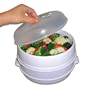 Handy Gourmet 2 Tier Microwave Steamer