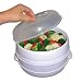 Handy Gourmet 2 Tier Microwave Steamer