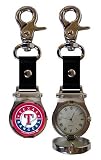 Texas Rangers MLB Clip On Stainless Steel Sports Watch