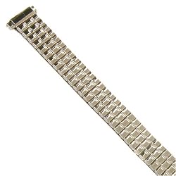 Watch Band Expansion Ladies Silver color fits 10mm to 12mm
