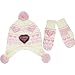Search : Supergirl Knit Hat and Mitten Set (Youth 4-7)