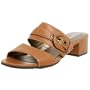 Rockport Women's Ciliza Low Heel Dress Sandal,Caramel,7 N
