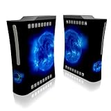 Blue Giant Design Xbox 360 Front Panel Protector Skin Decal Sticker