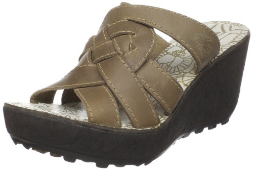FLY London Womens Gal Ankle Strap Sandal,Light Grey Rug,41 EU/10 M US