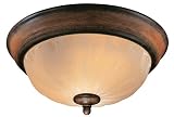 Minka Lavery Lights 1517-126 Flush Mount Light - Belcaro Walnut Saldia Traditional Indoor Lighting