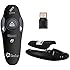Restar LP0005 RF 2.4GHz Wireless USB PowerPoint PPT Presenter Remote Control Laser Flip Pen [LIFETIME WARRANTY]