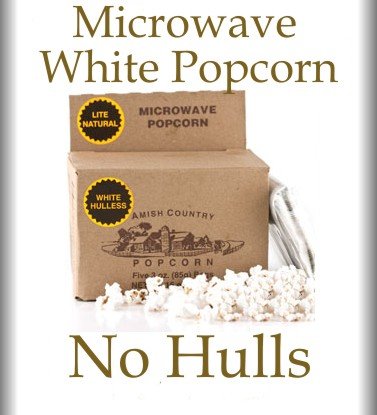 Amish Country Popcorn - Ladyfinger Microwave Popcorn - 5 Ct. Bags