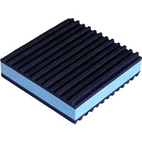 4 Pack of Anti Vibration Pads 4' x 4' x 7/8' All Purpose Super Duty Blue Composite foam Vibration isolation pads