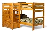 Heartland Space Saver Stairway Bunkbed w/ Mattresses - Package