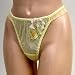  : Venus 2 Pack $30 Lemonade Yellow Thong Panty #0143 sz M