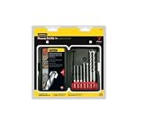 Stanley ST-02202 7 Piece 1/8-Inch to 1/2-Inch Hex Shank Masonry Drill Bit Assortment