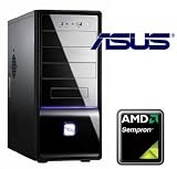 Tronics24 EinsteigerPC AMD AM3 Sempron 145 mit 2.8 GHz, 2 GB DDR3, Asus mit AMD HD3000, 250 GB SATA, DVD-Brenner, Cardreader, Sound, GigabitLan, Office PC