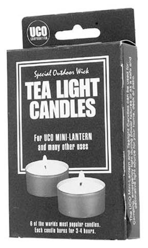 Childrens Toyshop  Sporting Goods : UCO Mini Candle Lantern Candles, 6-pack