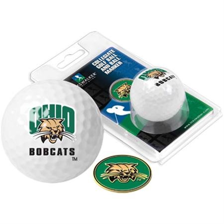 Ohio University Bobcats Ou Ncaa Collegiate Logo Golf Ball Ball Marker