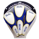Univeristy of California Los Angeles Bruins 3 Pack Zippered (UCLA) Golf Club Headcovers
