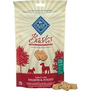 Blue Buffalo Basics Salmon & Potato Limited Ingredients Dog Biscuits