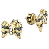 Juicy Couture Brentwood Prepster Navy Blue Pave Bow