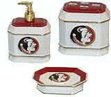 NCAA Florida State Seminoles 3-Piece Bathroom Gift Set