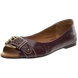 Fossil Womens Macey Open-Toe Flat