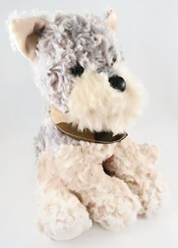 BBQ Sauce Grilling Gift Pack for Dog Lovers - Bundle of Four Items: Hot Sauce Gift Pack with Wheaten Terrier Plush Dog (camouflage bandanna) , Gift Bag and Tissue