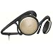 Nike SHJ055 Extra Large Speaker Neckband Headphone - Black