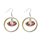 San Francisco 49ers Hoop logo Earring Set Charm Gift ~ aminco