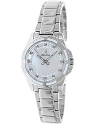 Bulova Womens 96P144 Diamond Dial Watch