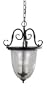 World Imports Lighting 76303-42 Cardiff Collection 3-Light Lantern, Rust