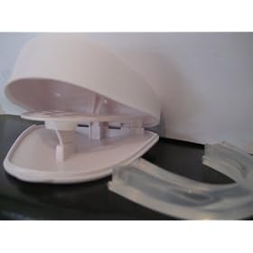 Click here to buy ONE DENTEK CUSTOM COMFORT NIGHTGUARD TO TREAT GRINDING and TRAY WITH WHITE CASE by DENTEK.