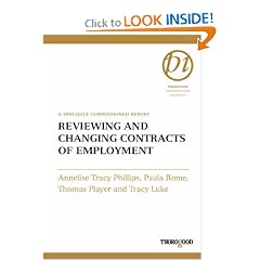 Reviewing and Changing Contracts of Employment (Thorogood Reports)