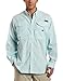 Columbia Men's Super Bonehead Classic Long Sleeve Fishing Shirt (Gulf Stream Gingham, Medium)
