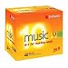 Verbatim CDR 80 Audio 10 Pack J/Case (16x)