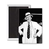 Barrie Humphries - 3x2 inch Fridge Magnet - large magnetic button - Magnet